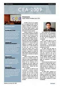 Memòria CEA 2009